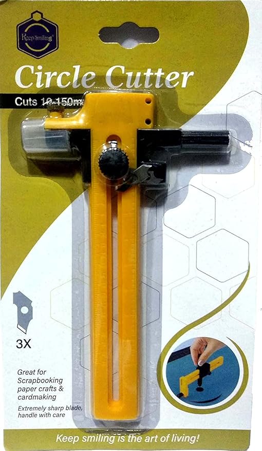 Keep Smiling Circle Cutter