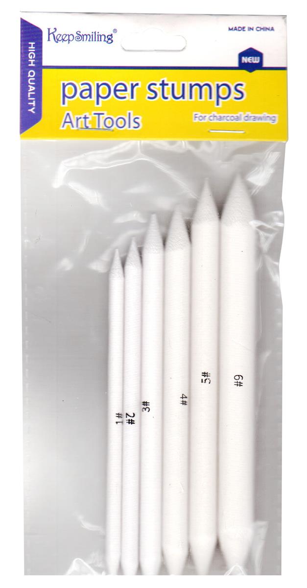 Keep Smiling Paper Stumps 6 pieces