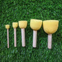 Keep Smiling Sponge Brush Set of 5