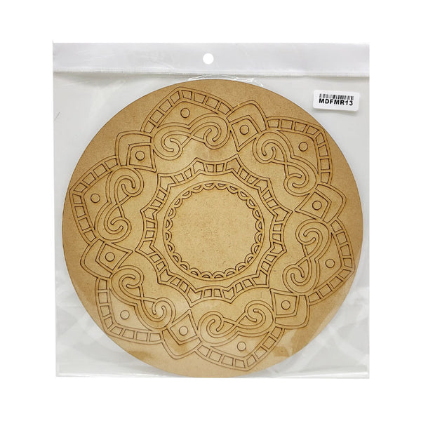 MDF Mandala CutOut MR13 3mmX10in