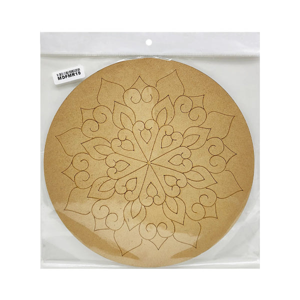 MDF Mandala CutOut MR19 3mmX10in