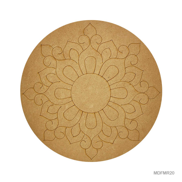 MDF Mandala CutOut MR20 3mmX10in