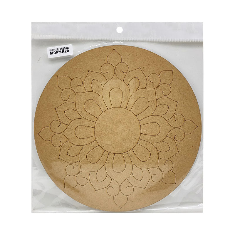 MDF Mandala CutOut MR20 3mmX10in