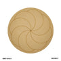 MDF Mandala Cutout MR27 3mmX10in
