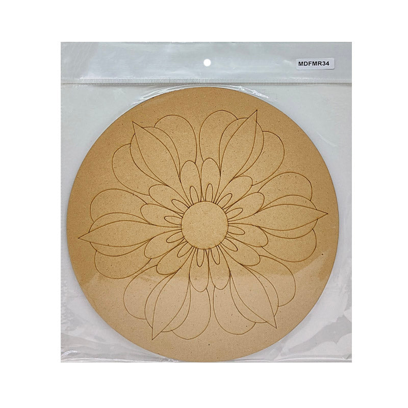 MDF Mandala CutOut MR34 3mmX10in