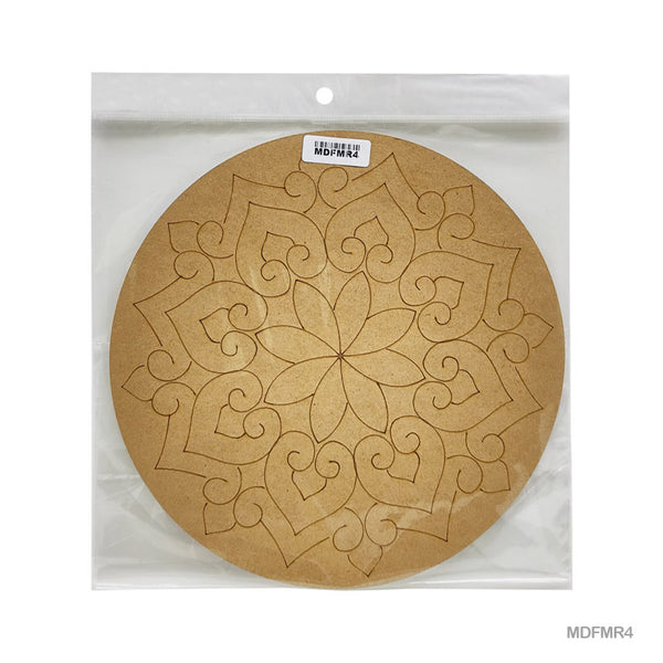 MDF Mandala CutOut MR4 3mmX10in