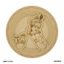 MDF Mandala CutOut MR52 3mmX10in