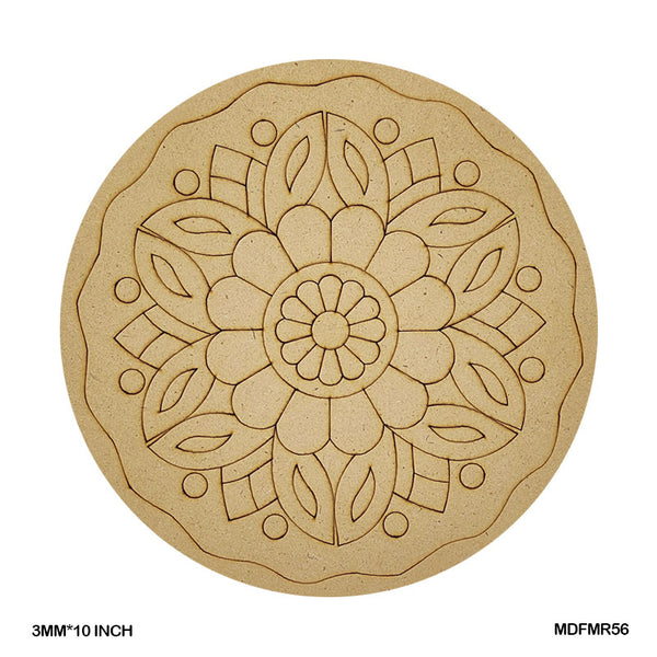 MDF Mandala CutOut MR56 3mmX10in