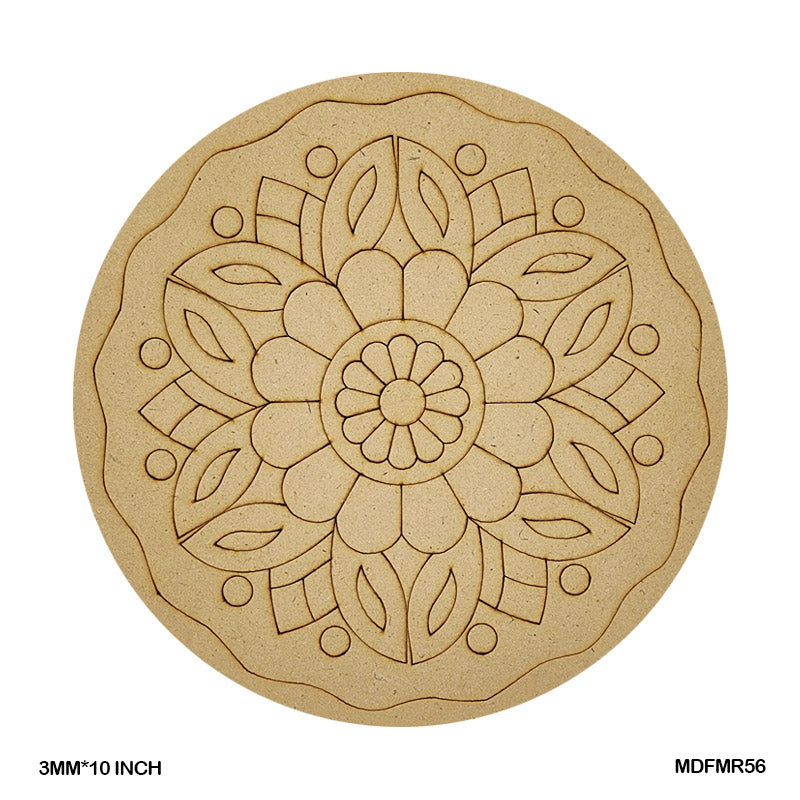 MDF Mandala CutOut MR56 3mmX10in