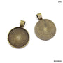 MG256D4 Round Shape Metal Copper 6pc