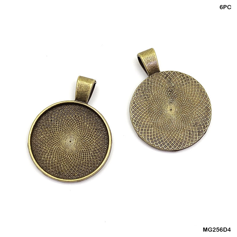MG256D4 Round Shape Metal Copper 6pc