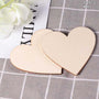 MDF Heart 3 inches pack of 5