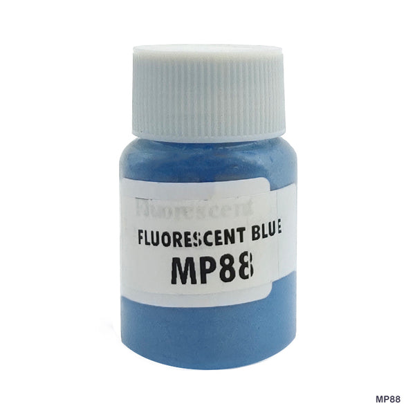Mica Powder Fluorescent Blue for Resin Art, 20 grams