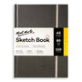 Mont Marte Sketch Book Hard Bound with Elastic Tape A5, 110GSM, 80 Sheets