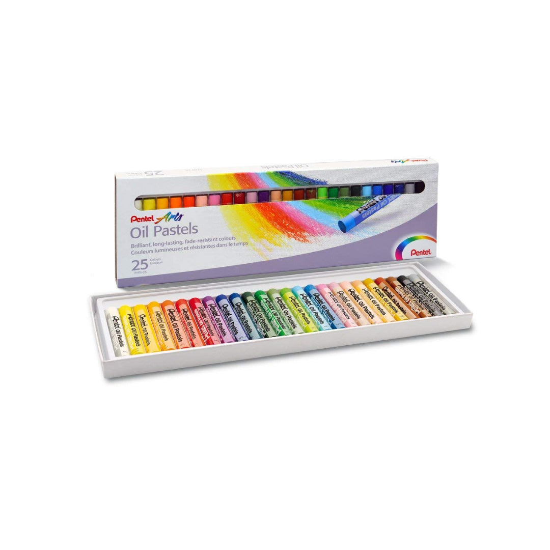 Pentel Oil Pastels Oil Pastel Set 25 Shades