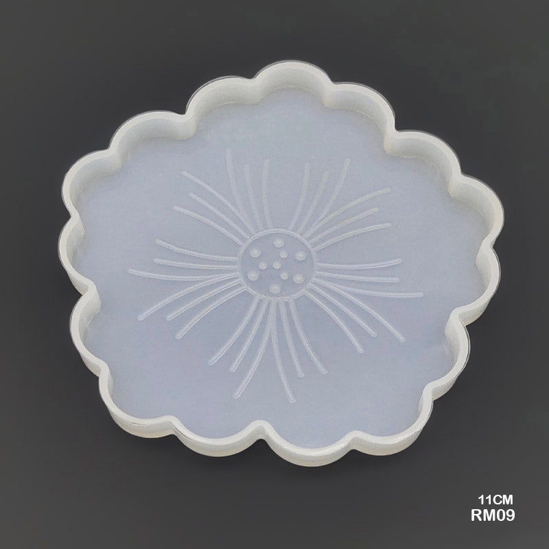 RM09 Rnd Flower 4in