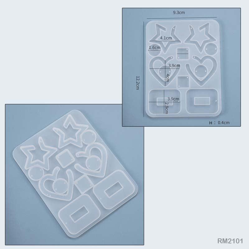 Silicon Mould 9.3x12.2 cm for Resin Art