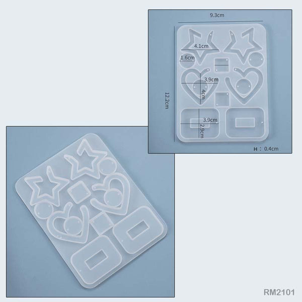 Silicon Mould 9.3x12.2 cm for Resin Art