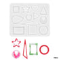 Silicon Earing  Mould 12 Cavities for Resin Art