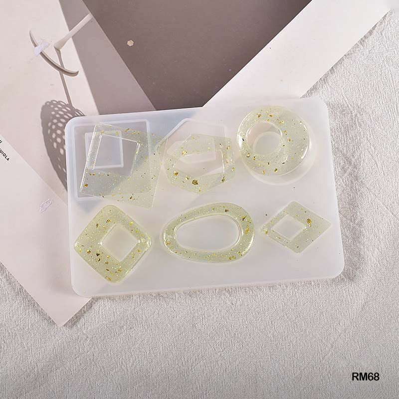 Silicon Mould 6 cavities for Resin Art