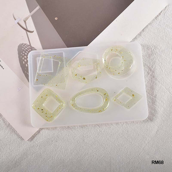 Silicon Mould 6 cavities for Resin Art