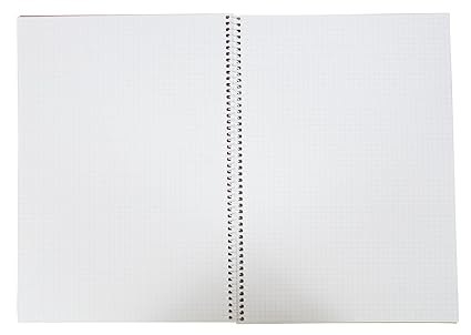 Shipra Square Grid Book Spiral A5