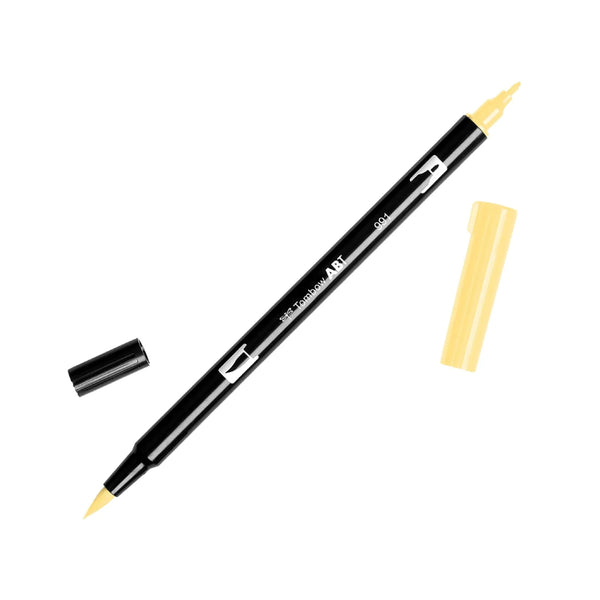Tombow ABT Brush Pen Light Ochre Dual Tip