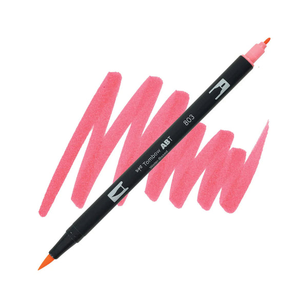 Tombow ABT Brush Pen Pink Punch Dual Tip