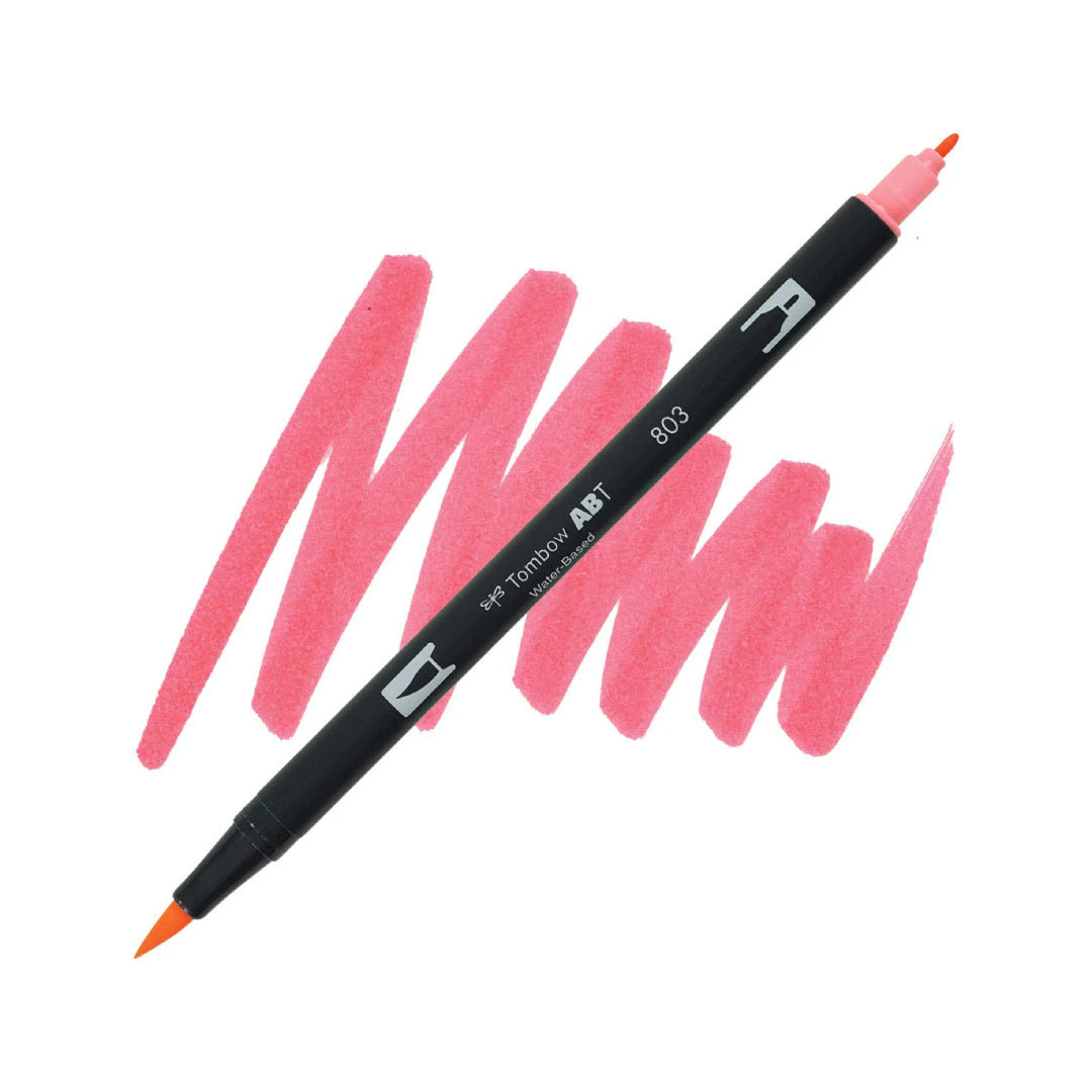 Tombow ABT Brush Pen Pink Punch Dual Tip
