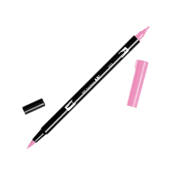 Tombow ABT Brush Pen Pink Rose Dual Tip