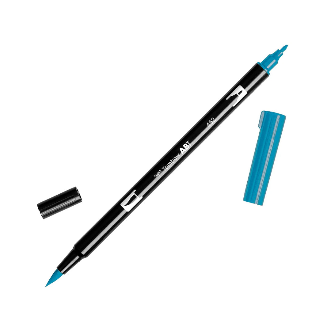 Tombow ABT Brush Pen Process Blue Dual Tip