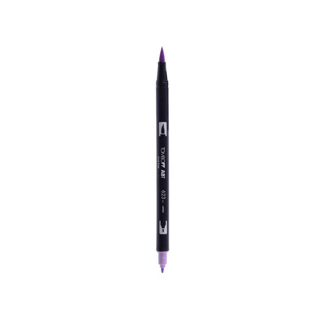 Tombow ABT Brush Pen Purple Dual Tip