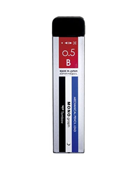 Tombow Mechanical Pencil Leads Black 0.5mm, B