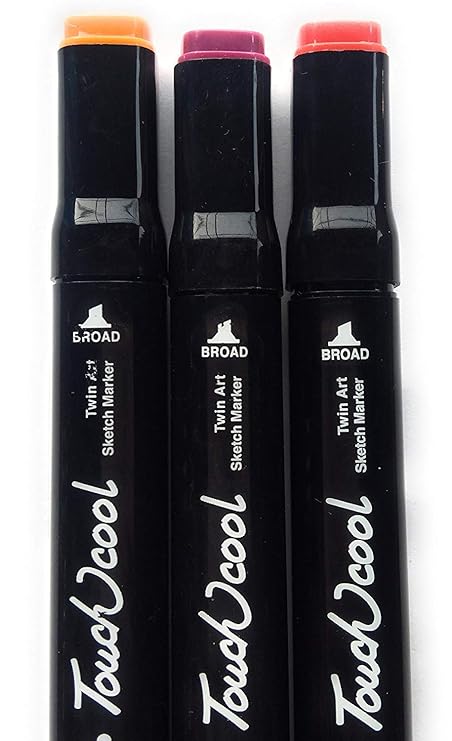 Touch Cool Alcohol Marker Sets Set of 24