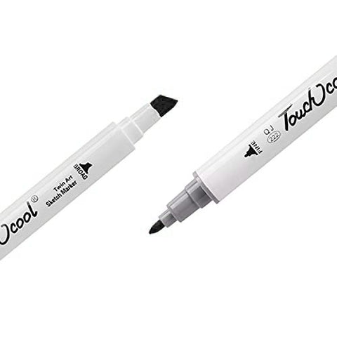 Touch Cool Alcohol Markers Black