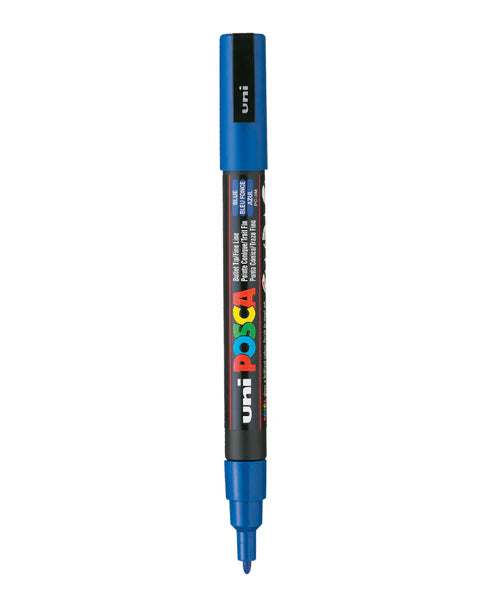 Uni Mitsubhishi Blue Acrylic Marker 0.9-1.3mm