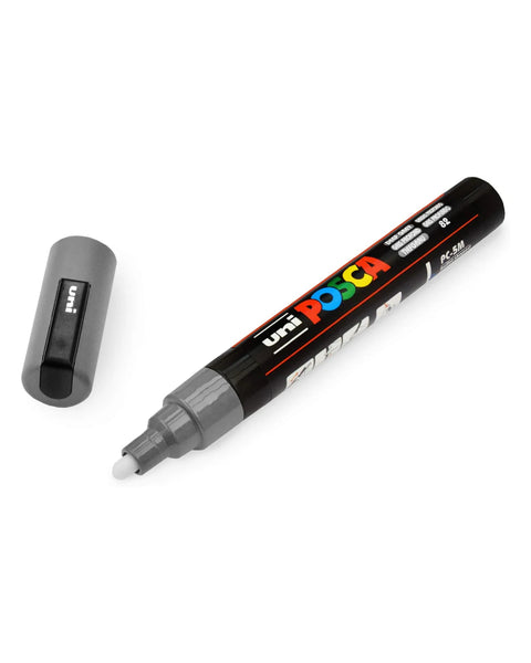Uni Mitsubhishi Grey Acrylic Marker 1.8-2.5mm