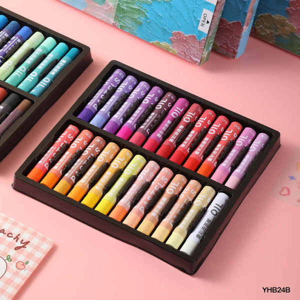 Oil Pastels 24 Shades