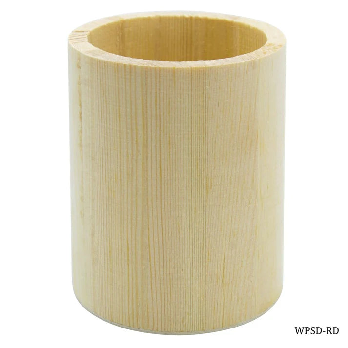 Pen Holder Wooden Round