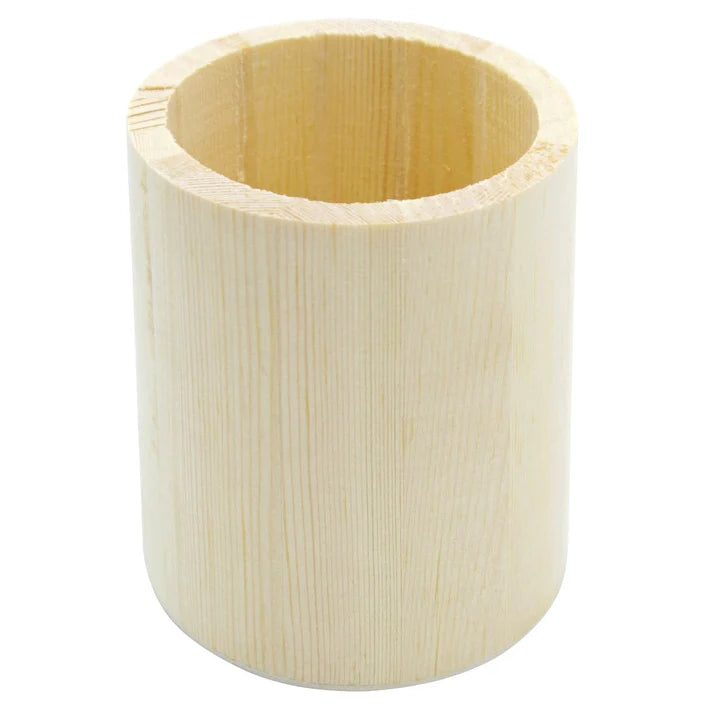 Pen Holder Wooden Round