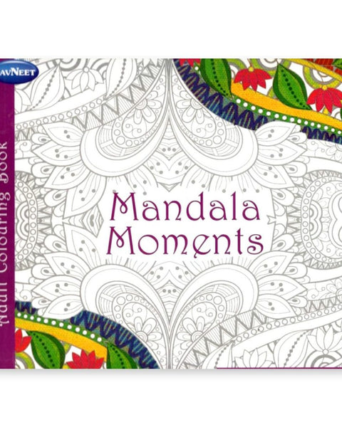 vneet Mandala & Doodling Book Pre-Outlined 25 Sheets