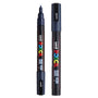Uni Mitsubhishi Navy Blue Acrylic Marker 0.9-1.3mm