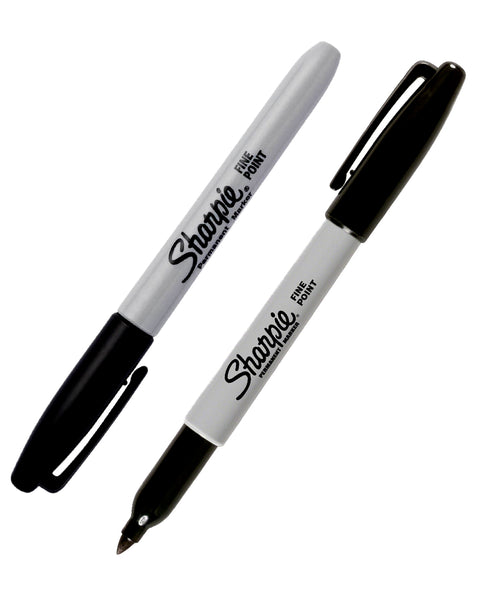 Sharpie Black Permanent Fine Marker Neon