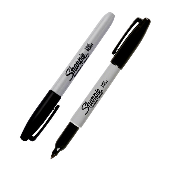 Sharpie Black Permanent Fine Marker Neon